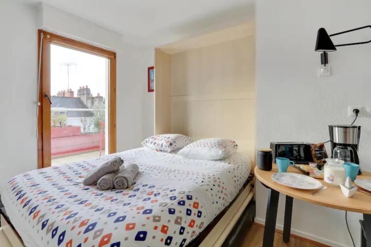 Bright Apartment With Large Terrace Nantes Exterior photo